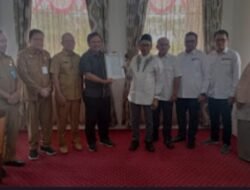Pj Bupati Aceh Timur, Terima SK Pembangunan Jaringan Irigasi Sayap Kanan Jambo Aye