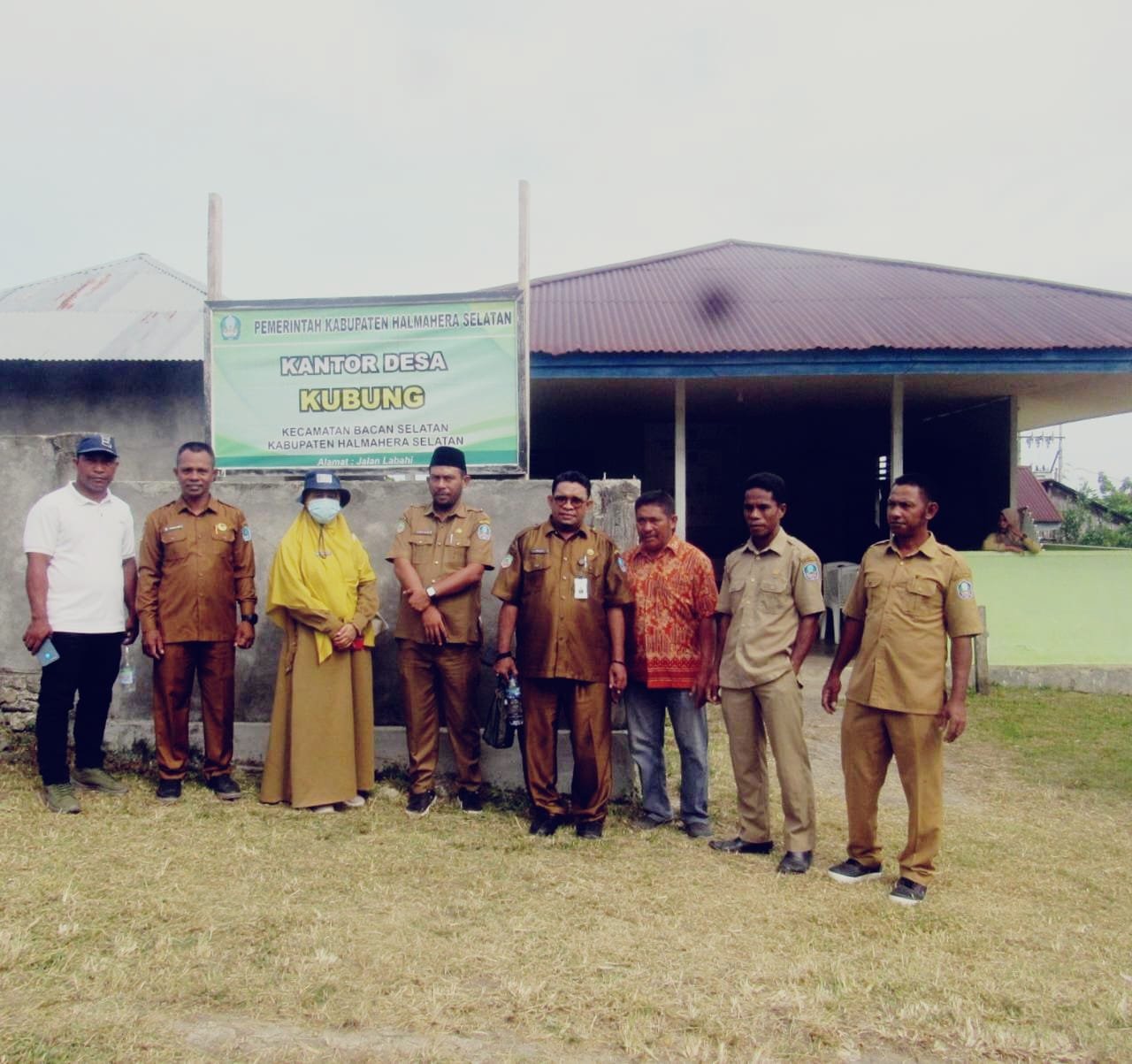 Monitoring DPMD, DLH, Diskes di Desa Kubung Dalam Rangka Menyukseskan HUT RI Yang Ke- 78