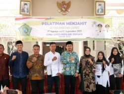 Tekan Angka Pengangguran, Disnaker Sidoarjo Buka Pelatihan Dasar Menjahit dan Perawatan AC