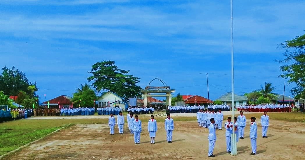 Kecamatan Mandioli Selatan Sukses Gelar Upacara HUT RI Ke -78