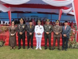 Kapolres Tebo Bersama Unsur Forkopimda Kabupaten Tebo Ikuti Upacara Bendera Merah Putih HUT RI Ke – 78