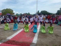 Camat Bacan Timur Tengah Pimpin Upacara HUT RI Ke- 78