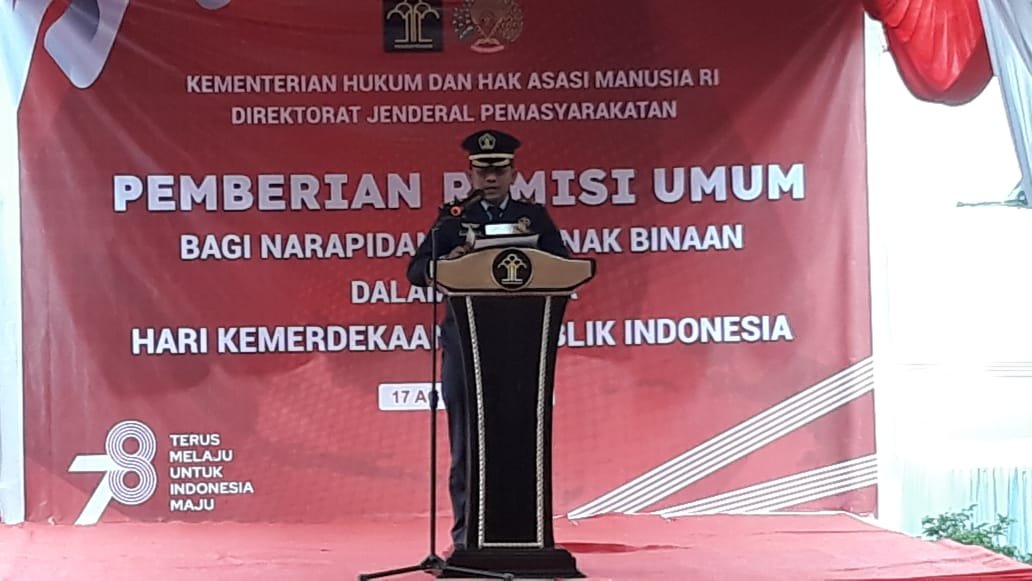 Lapas idi Berikan Remisi Bertepatan HUT RI Ke 78 Tahun