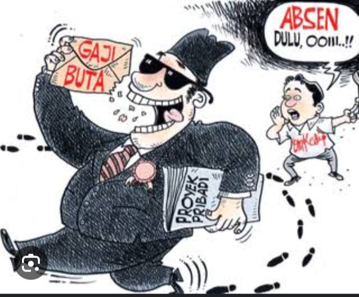 Seharusnya Sadar Diri, Oknum PNS Jangan Makan Gaji Buta!