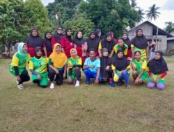 Menyambut HUT RI Di Halsel, Pemdes Goro-Goro Buka Lomba Sepak Bola Kades Cup