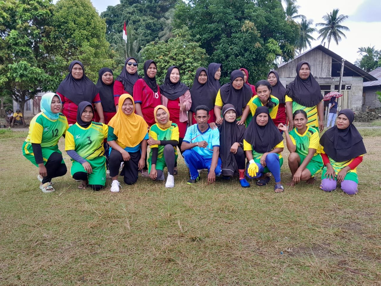 Menyambut HUT RI Di Halsel, Pemdes Goro-Goro Buka Lomba Sepak Bola Kades Cup