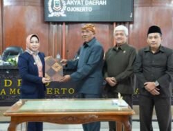 Pemkot Dan DPRD Kota Mojokerto Sepakati Rancangan KUA-PPAS APBD TA 2024