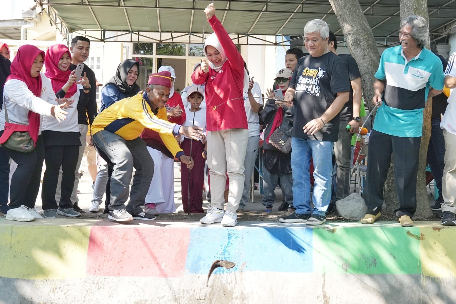 Lomba Memancing, Cara Warga Kedundung Indah Semarakkan HUT Ke-78 RI