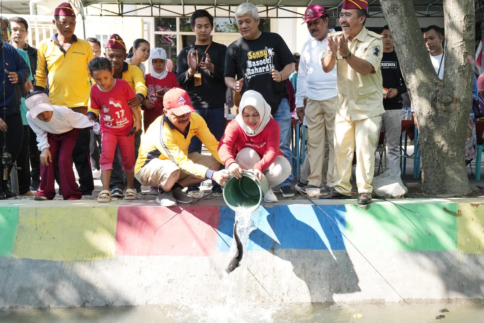 Lomba Memancing, Cara Warga Kedundung Indah Semarakkan HUT Ke-78 RI