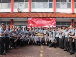 Puncak Peringatan HDKD ke-78, Lapas Kotaagung Gelar Upacara Bendera Peringati Hari Lahir Kementerian Hukum Dan HAM