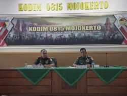 Kodim 0815/Mojokerto Gelar Sidang Pankar Prajurit TNI AD