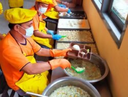 Pastikan Standard Dapur Higienis Terjaga, Perawatan Lapas Kotaagung Kontrol Kebersihan dan Beri Penguatan Petugas Dapur