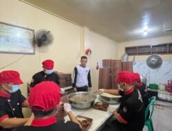 Jaga Kualitas Makanan WBP, Petugas Dapur Rutan Pastikan Proses Pengolahan Berstandar Layak Higiene