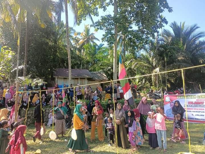 Dalam Rangka Meriahkan HUT RI ke-78, Desa Ule Glee Gelar Bermacam Permainan Menarik Tradisional