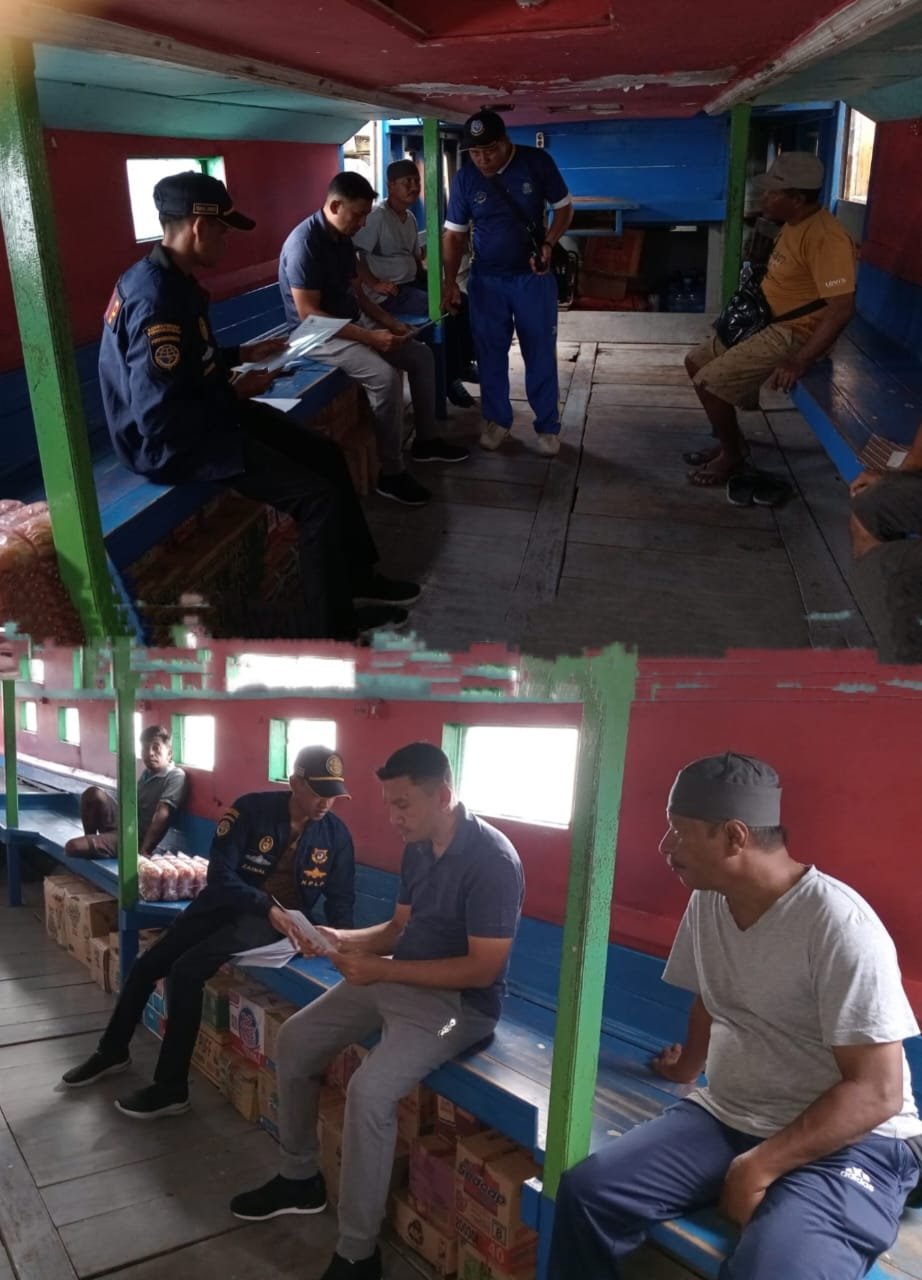 Kantor UPP Kelas II Babang Lakukan Penertiban Dokumen Kapal Dan Barang Larangan
