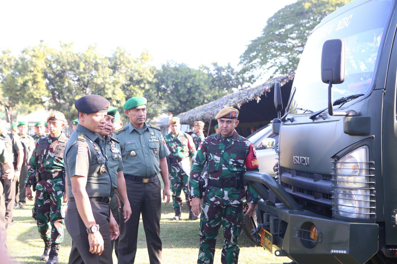 Asops Panglima TNI Pastikan Kesiapan Pasukan Sriti