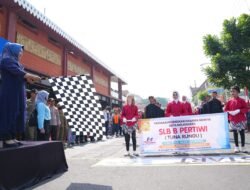 Gerak Jalan Tematik, Warnai Perayaan HUT RI di Kota Mojokerto