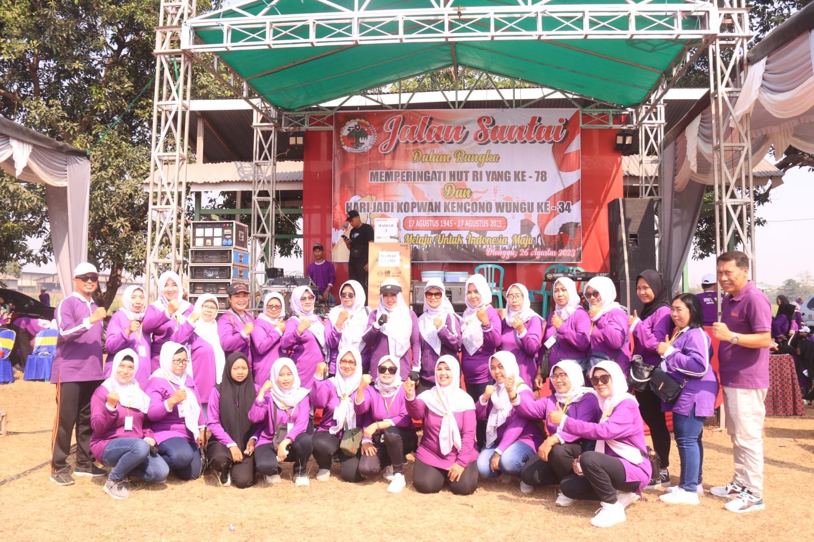 Bupati Mojokerto Hadiri Jalan Santai Peringati HUT Kopwan Kencono Wungu Ke-34