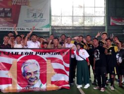 Kenalkan Ganjar Pada Gen Z, Milenial Gapura Nusantara Malang adakan Fun Futsal