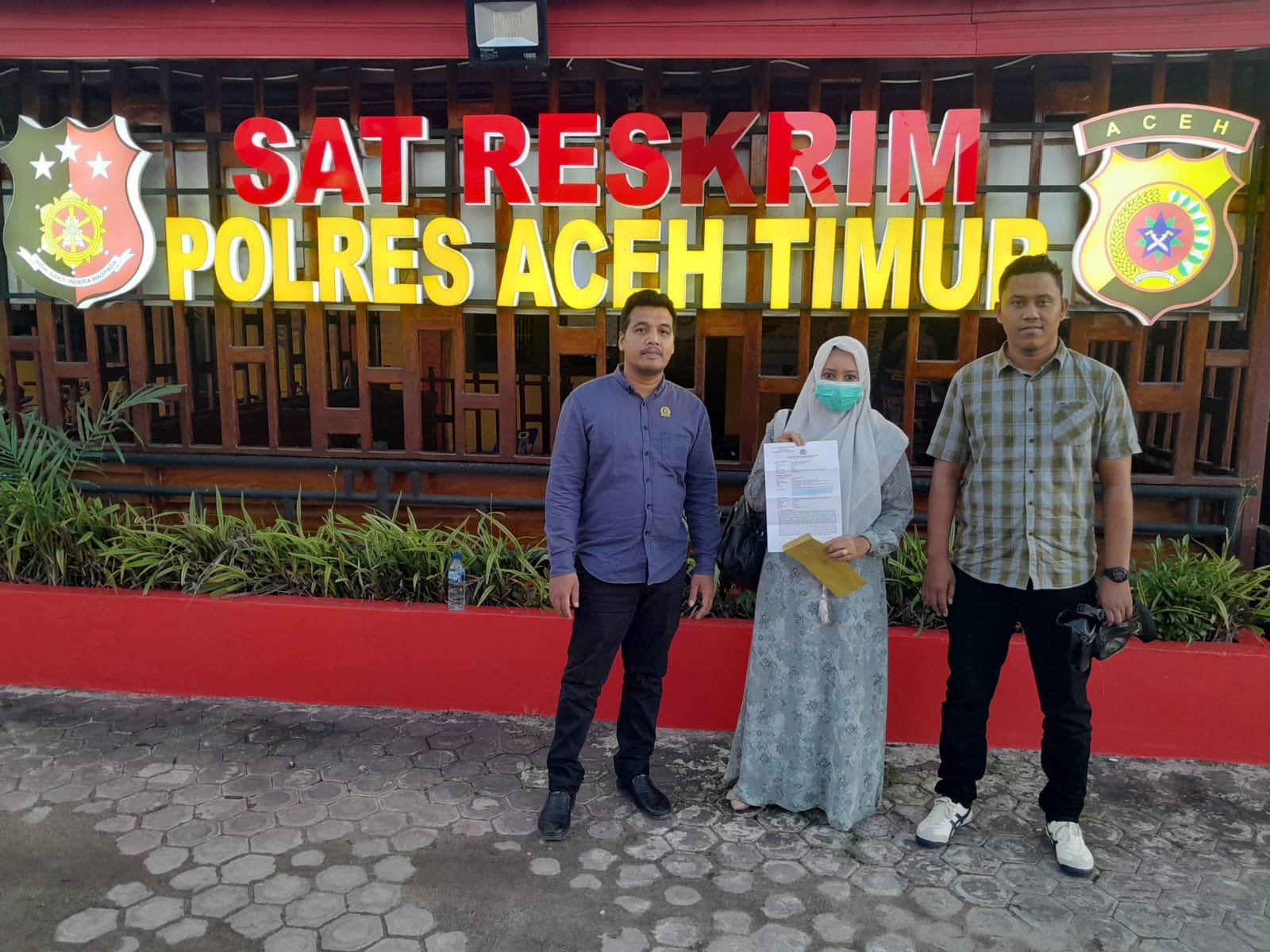 Akhirnya Rita Rahmi Bides Seuneubok Jalan Buka Suara Buat Laporan Ke Reskrim Polres Aceh Timur