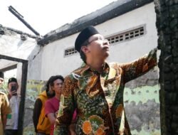 Gus Muhdlor Bantu Renovasi Rumah Korban Kebakaran