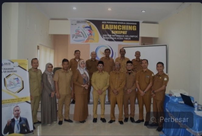 Penjabat Bupati Aceh Timur Lauching SIKEPA