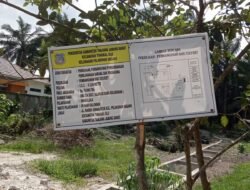 Diduga RAB Box Coulver Kelurahan Pelabuhan Dagang Mark Up Sisa Anggaran Dicurigai