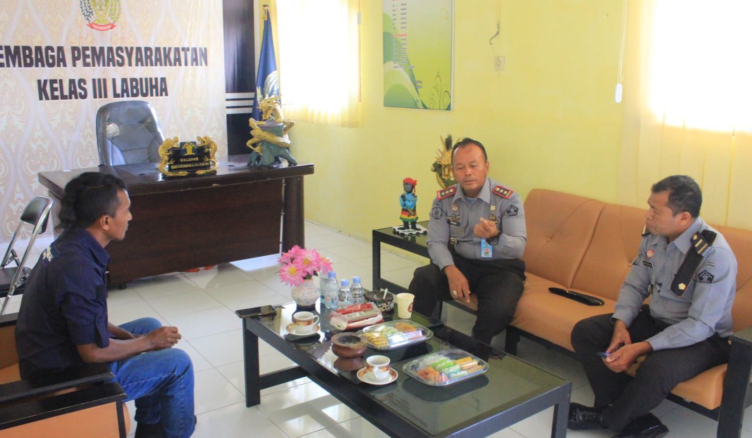 Kalapas Kelas lll Labuha: Himbau Jajarannya Jaga Nama Harum Insitusi