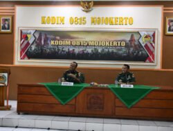 Kodim 0815/Mojokerto Terima Kunker Tim Sopsad Mabesad