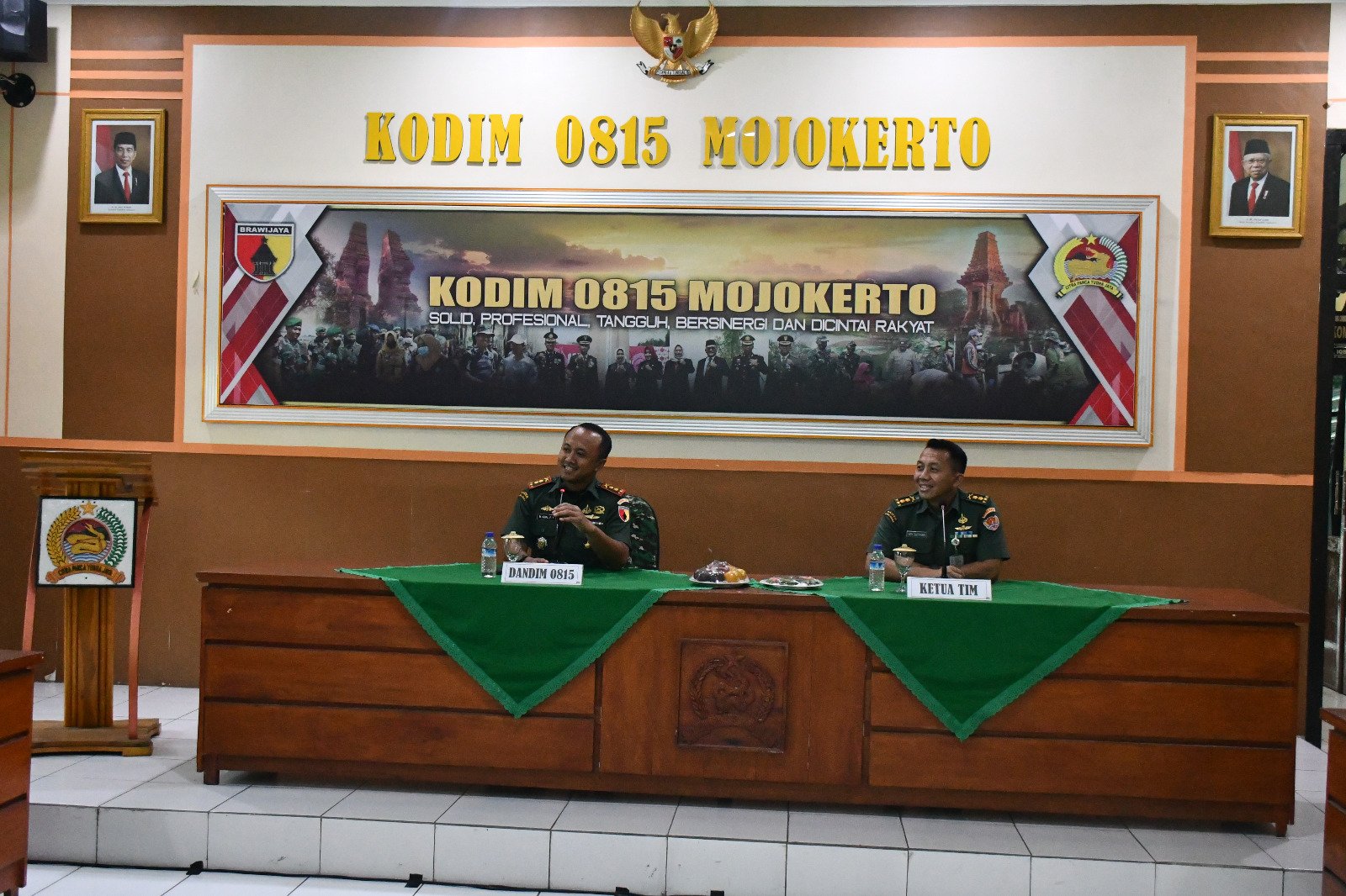 Kodim 0815/Mojokerto Terima Kunker Tim Sopsad Mabesad