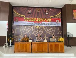 Polres Tebo Lakukan Kegiatan Supervisi Penelitian STIK PTIK Lemdiklat Polri Tahun 2023