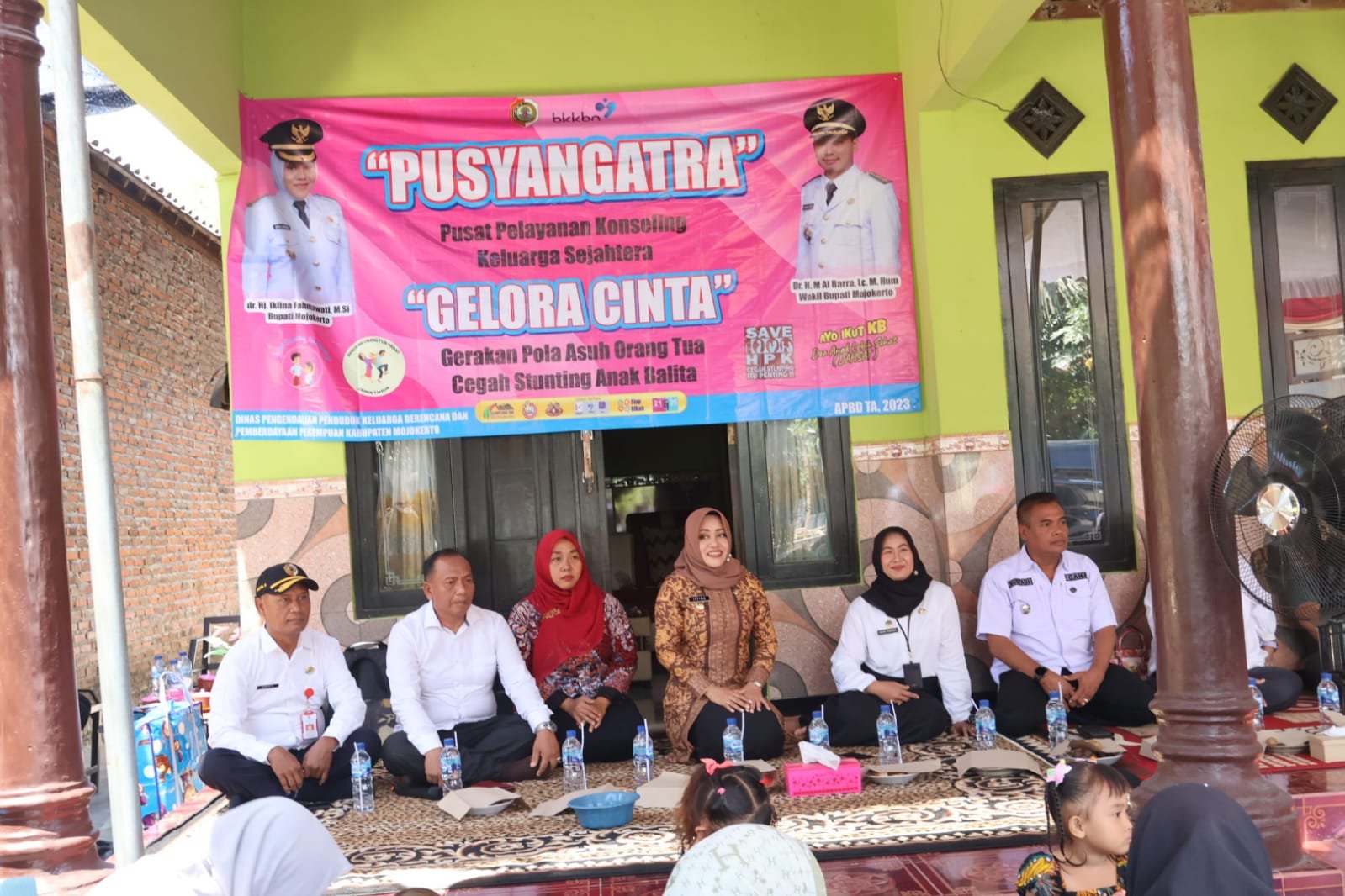 Bupati Mojokerto Terus Gulirkan Program GELORA CINTA' Dan 'Pusyangatra'