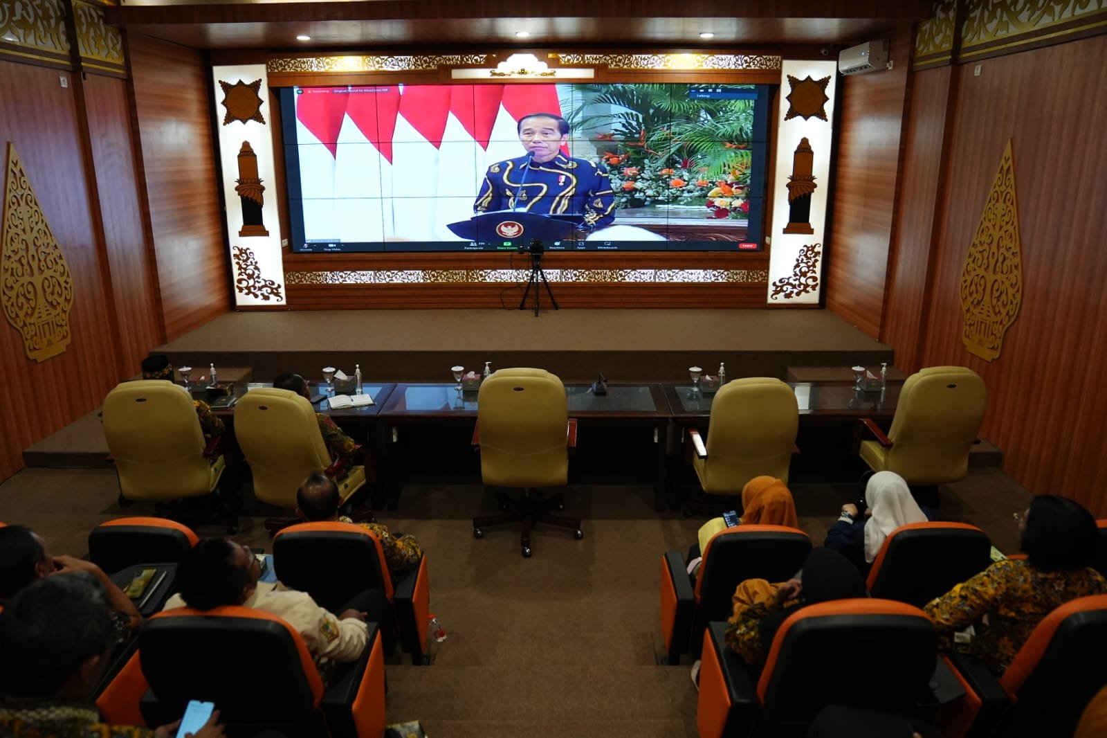 Wali Kota Mojokerto Ikuti Rakornas Pengendalian Inflasi Tahun 2023