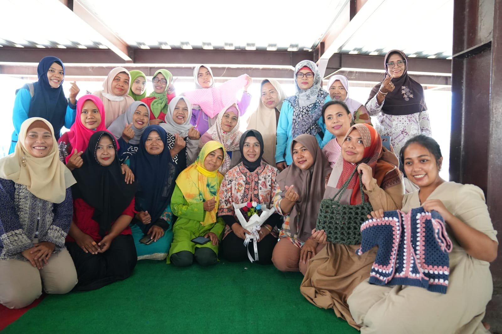 Konsisten Perkuat Ekonomi Kreatif, Pemkot Mojokerto Gelar Pelatihan Rajut