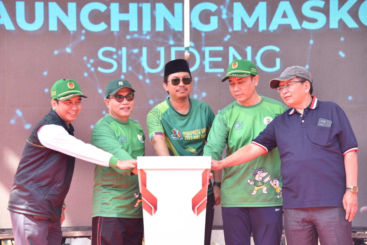 Bupati Sidoarjo Kenalkan Maskot Si Udeng Porprov VIII Jatim 2023