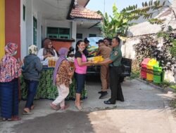 Babinsa Magersari Pendampingan Operasi Pasar Murah