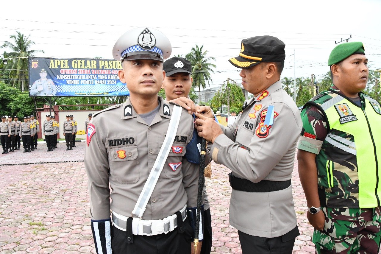 Operasi Zebra Seulawah 2023 Polres Aceh Timur Dimulai Hari Ini, Simak Pelanggaran yang Diincar