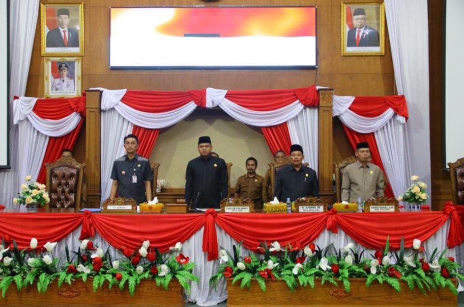 DPRD MUARO JAMBI Gelar Rapat KUPA Dan PPAS Perubahan Tahun Anggaran 2023