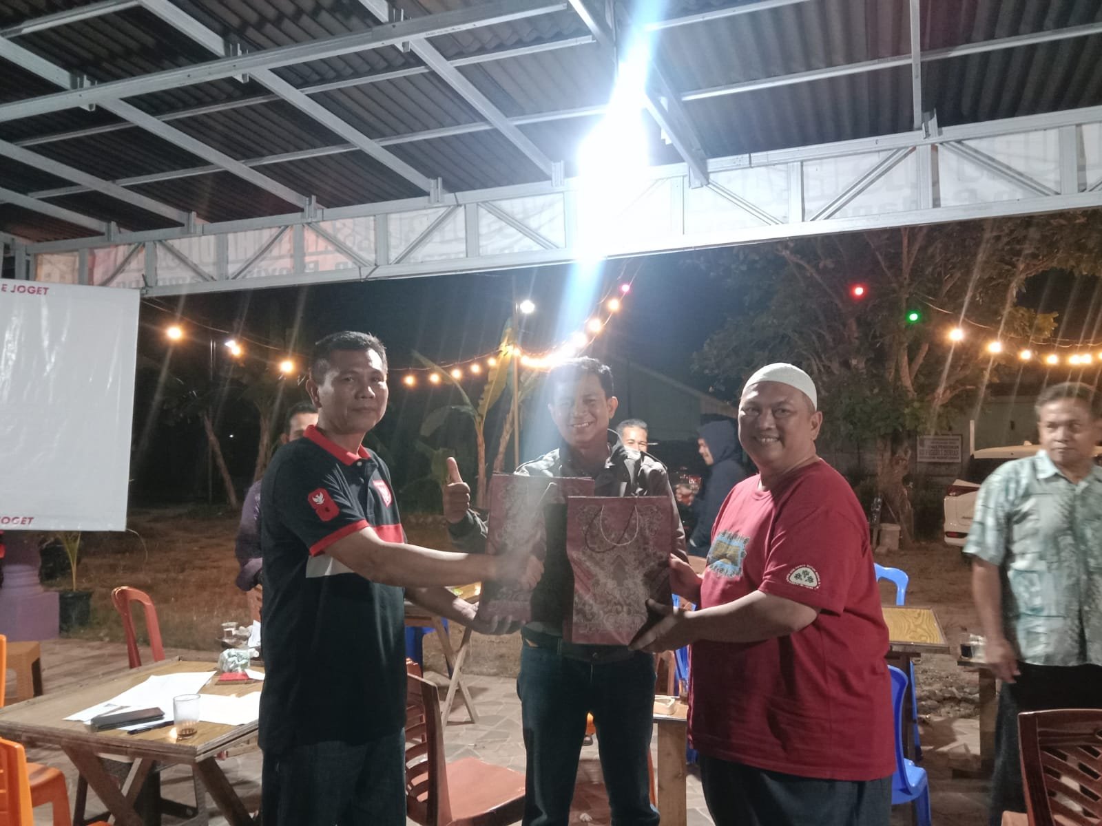 Bersama Menjaga Situasi Aman, Nyaman, Dan Kondusif Di Lampung Melalui Gaple Ceria