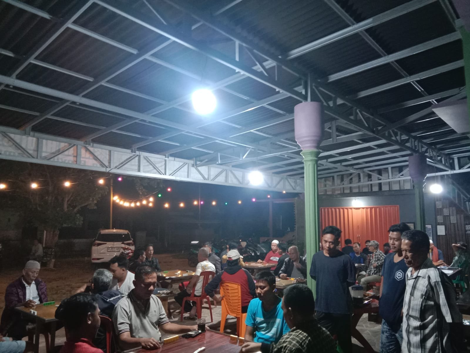 Bersama Menjaga Situasi Aman, Nyaman, Dan Kondusif Di Lampung Melalui Gaple Ceria