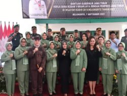Pangdam V/Brawijaya dan Gubernur Jatim Resmikan Program Rutilahu Di Wilayah Kodim 0815/Mojokerto