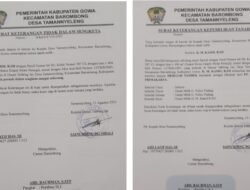Diduga Pemerasan, Camat Barombong Bebani Warga Puluhan Juta Untuk Tandatangan Suket (SKKT)