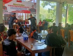 Pemuda Merga Silima Jaga Kondusifitas  Kamtibmas Jelang Pemilu 2024