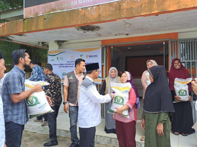 Lebih dari 400 Ribu KPM di Aceh Timur Terima Bantuan Beras Pemerintah