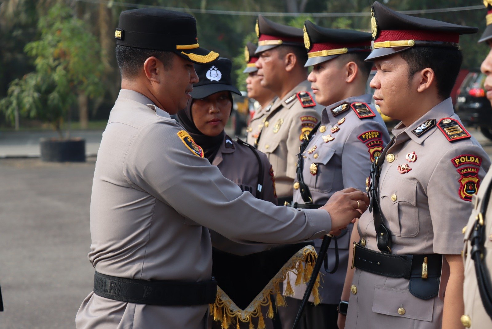 Kapolres Tebo Rotasi Jabatan Sejumlah Kapolsek Berikut Daftarnya