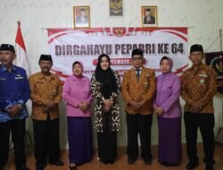 Bupati Ikfina Hadiri Peringatan HUT Ke-64 PEPABRI