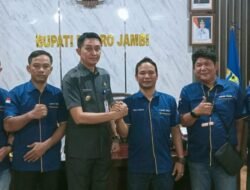 Pj Bupati Muaro Jambi Menerima Audiensi Karang Taruna Kabupaten Muaro Jambi