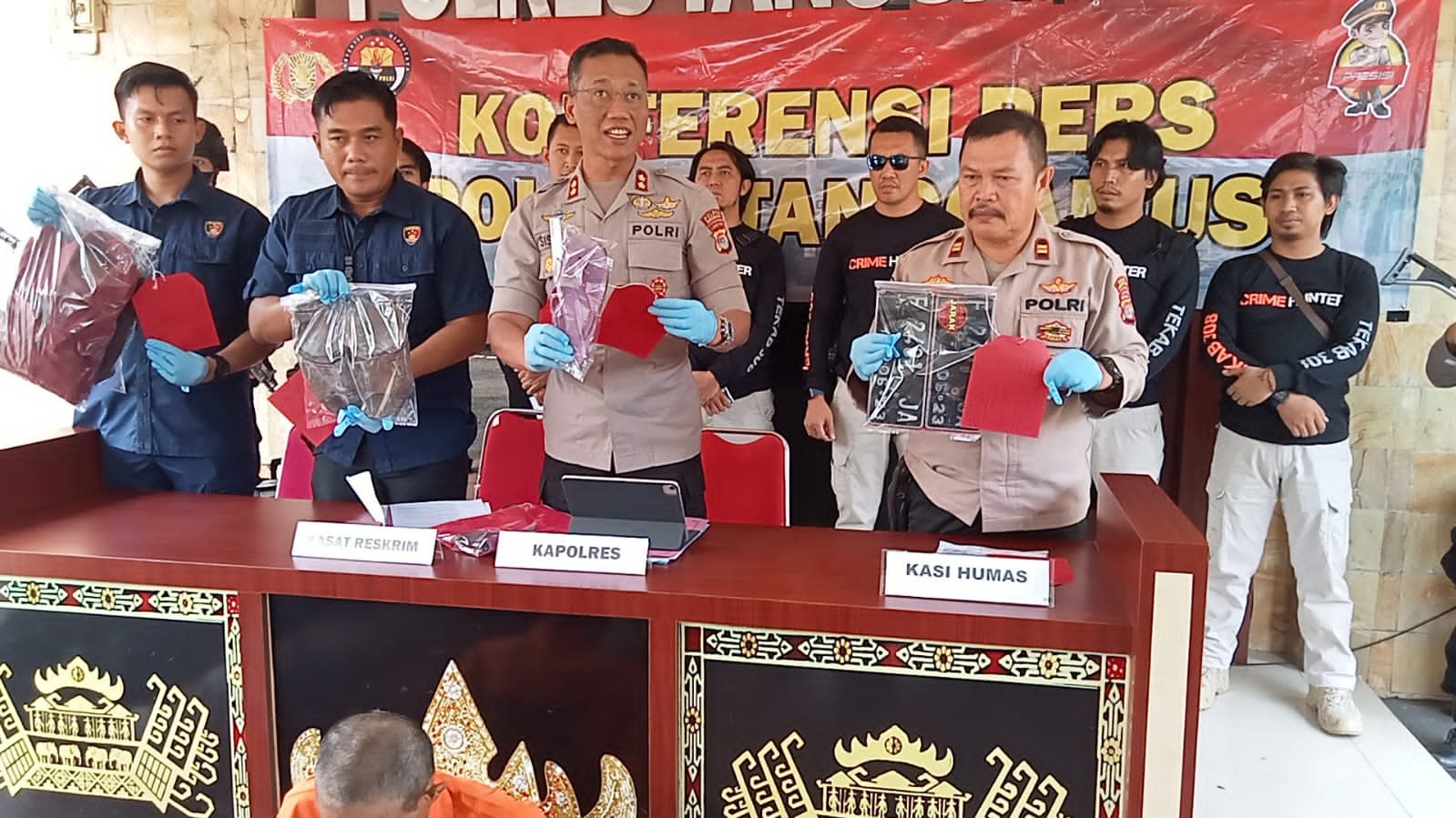 Luar Biasa Dalam Tempo 45 Jam ,Kasat Reskrim Tanggamus Dan Tim Gabungan Ringkus Pelaku Pembunuhan