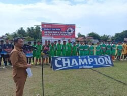 Kejuaraan Sepakbola Bupati Cup Bidik Pemain POPDA XVII 2024
