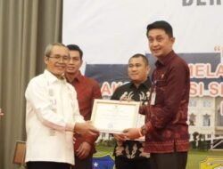 Pj Bupati Muaro Jambi Terima Penghargaan Dari Komisi Pemberantasan Korupsi (KPK RI)